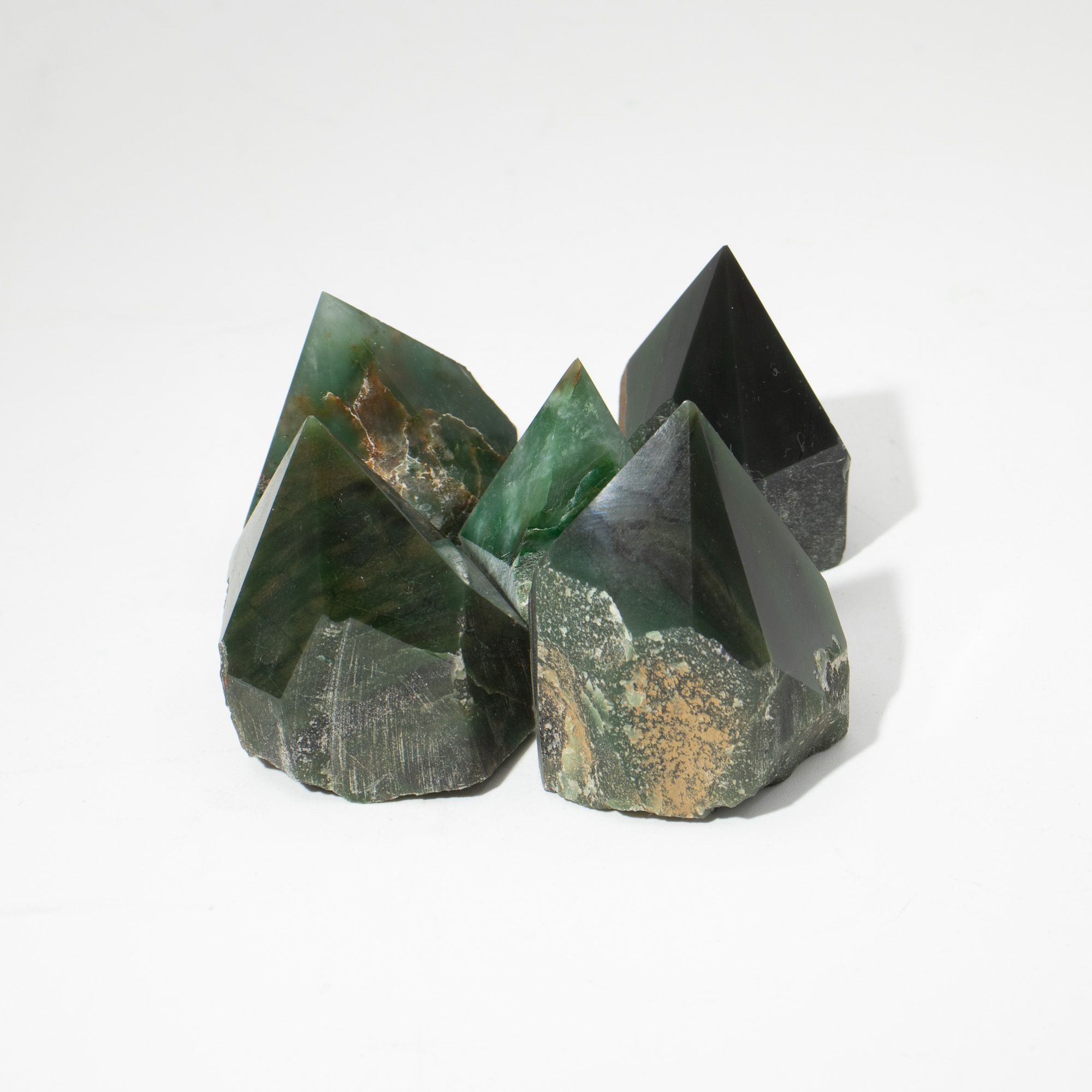 Gemstone Top Polished Points - Green Aventurine (approx 5-6 pieces) - Image 3