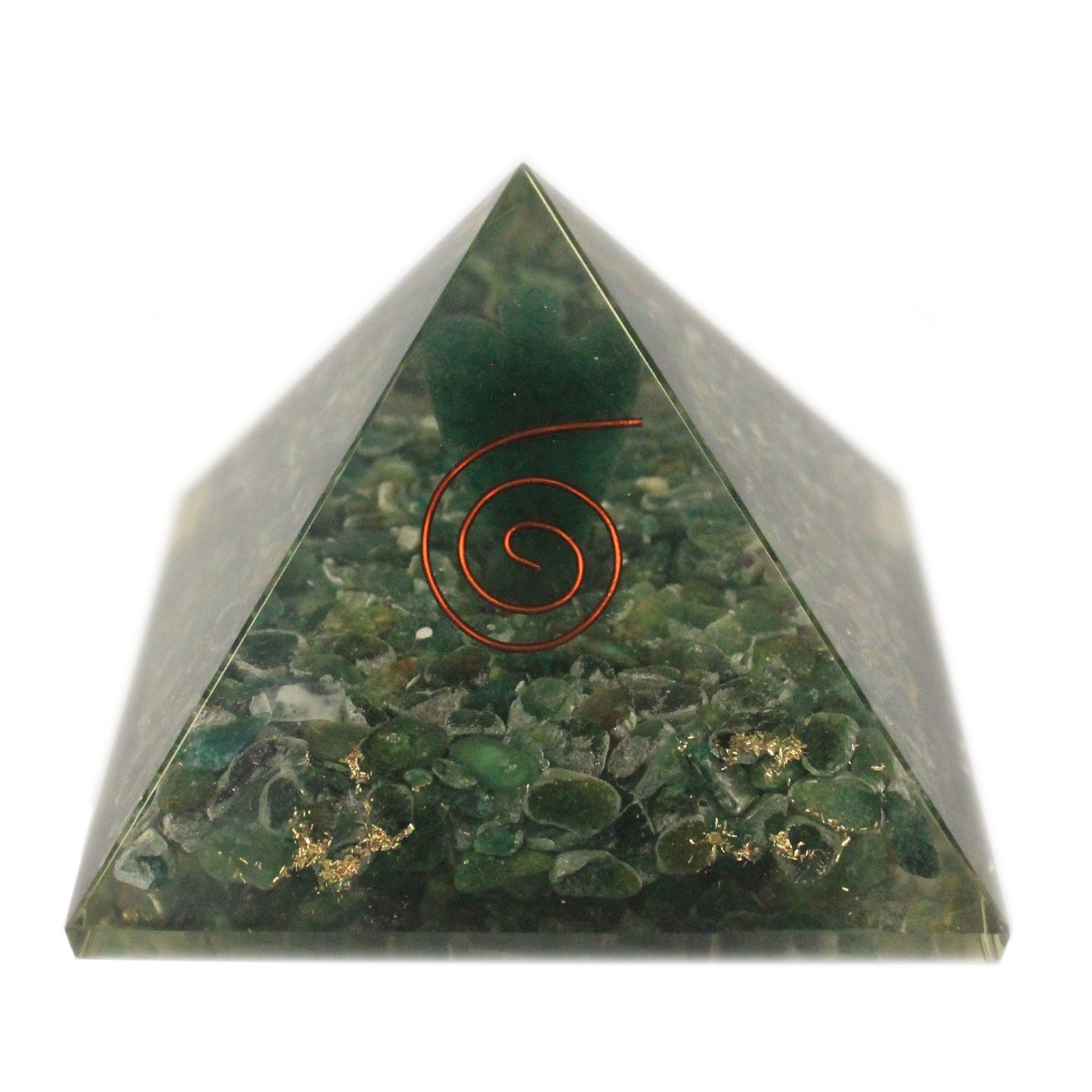 Lrg Orgonite Pyramid 70mm - Angel - Image 4
