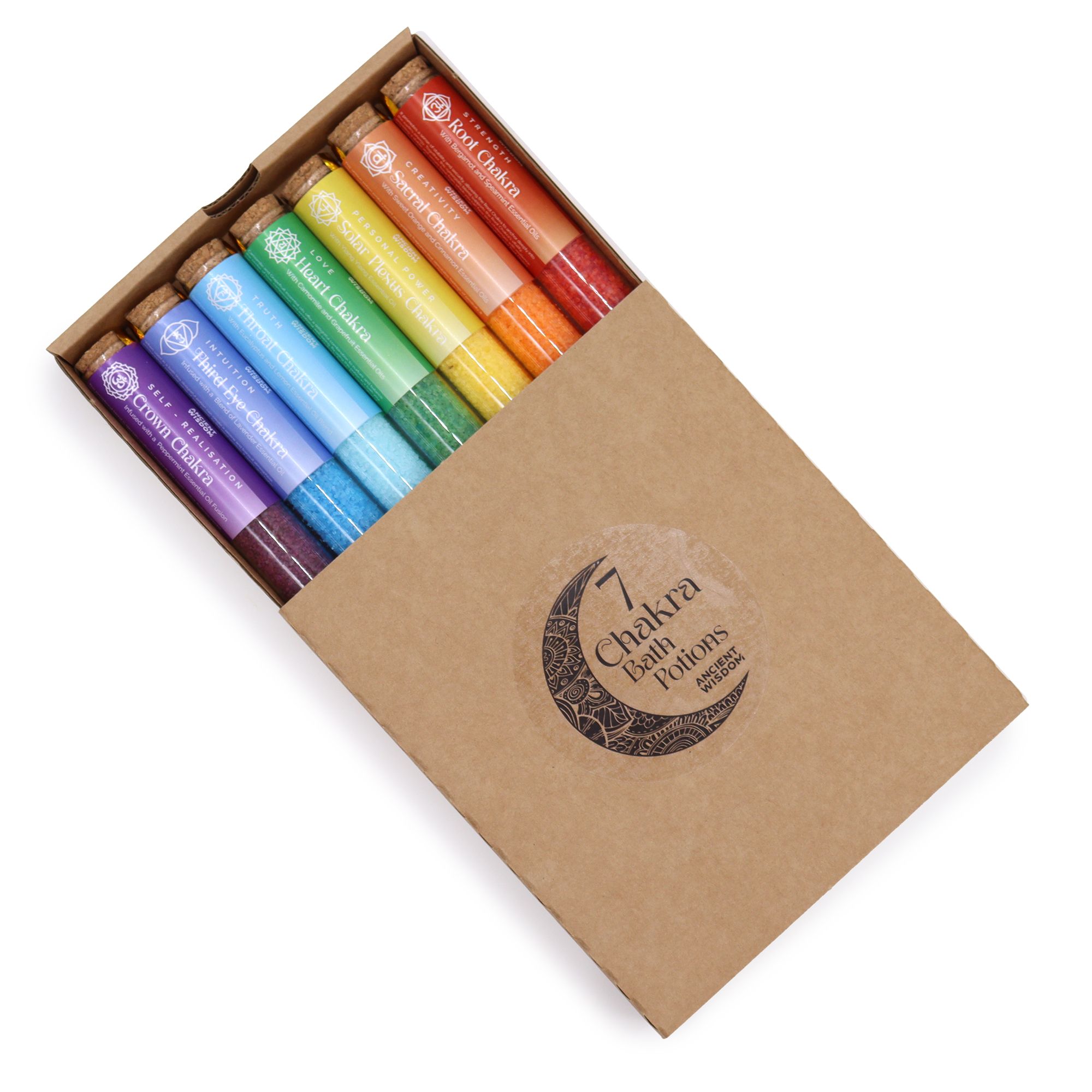 Chakra Bath Salt - Gift Pack of 7 - Image 3