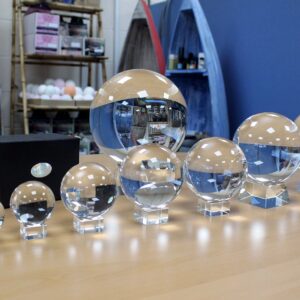 Crystal Ball on Stand 100mm