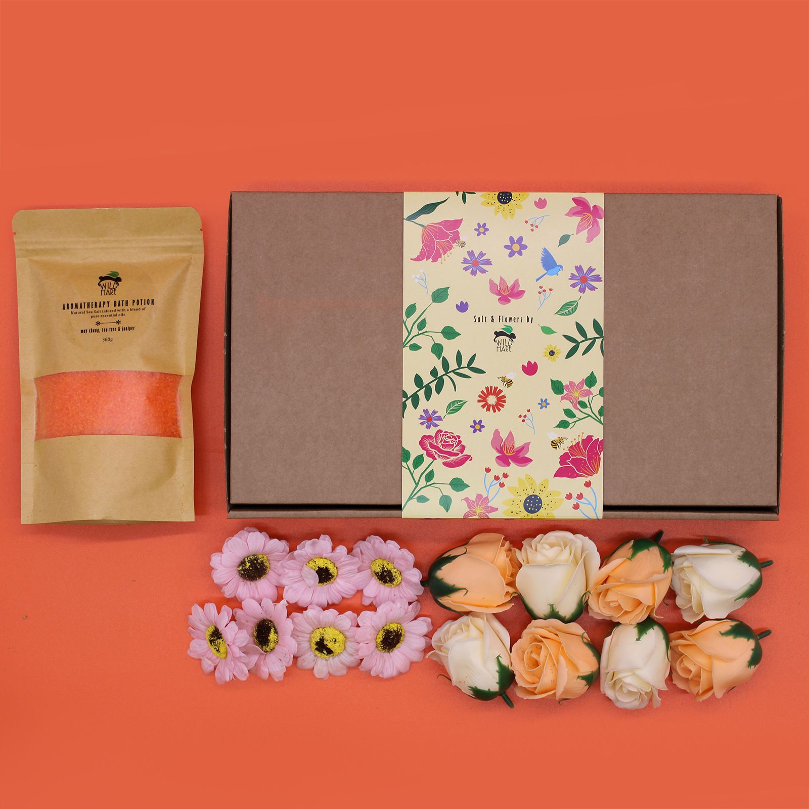 Wild Hare Salt & Flowers Set- Total Detox - Image 4