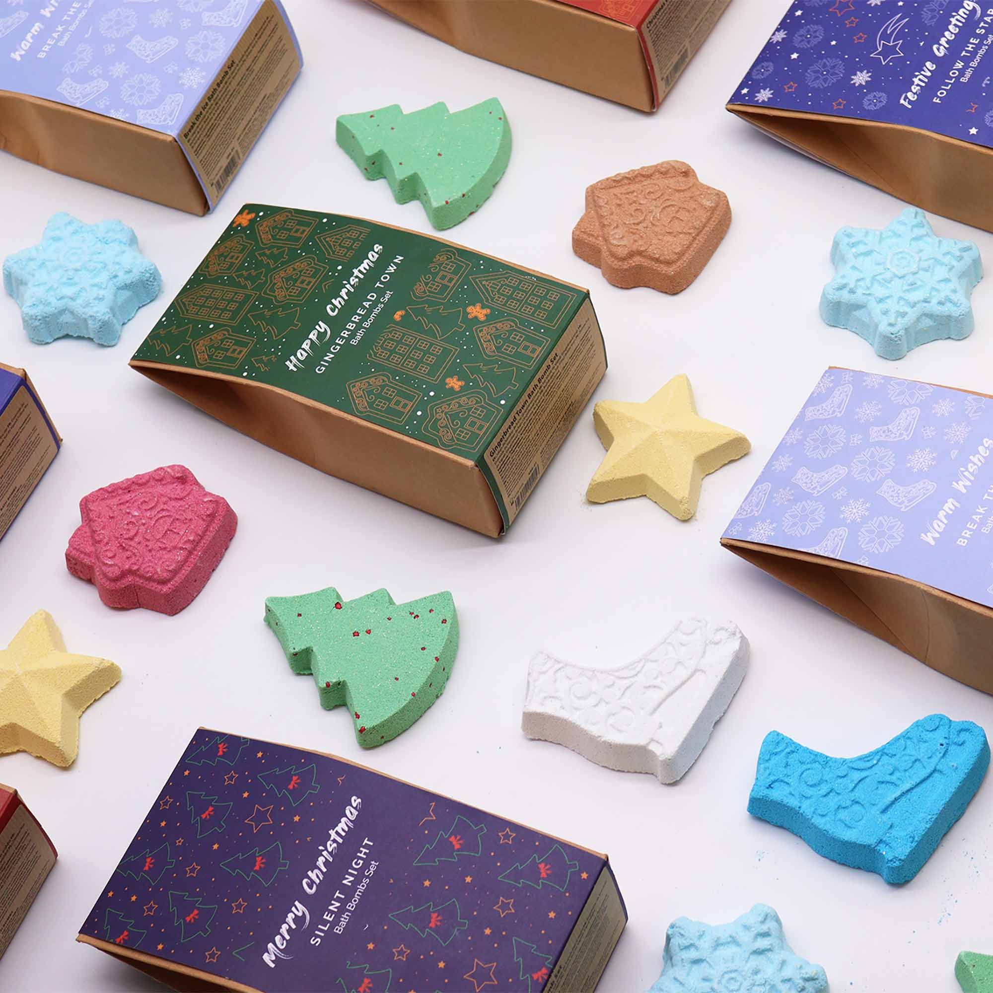 Silent Night Christmas Bath Bomb Gift Pack - Image 5