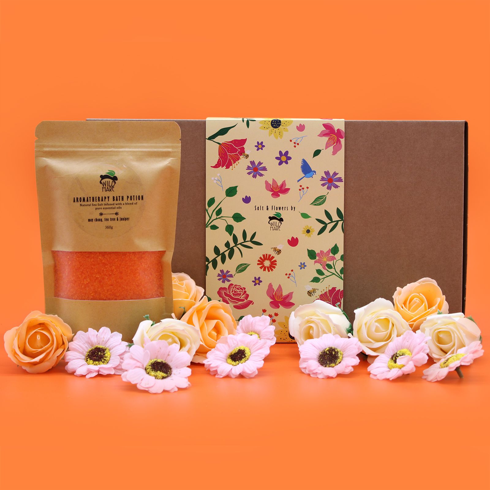 Wild Hare Salt & Flowers Set- Total Detox - Image 3