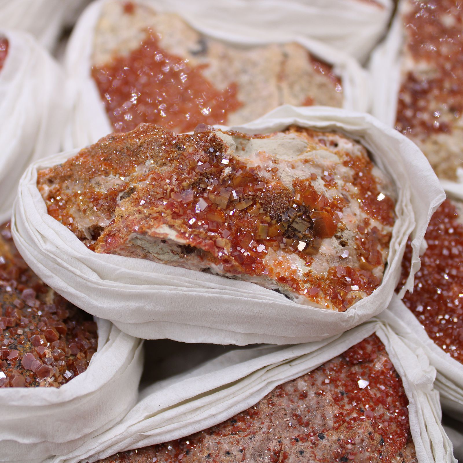 Mineral Specimens -Vanadinite (approx 20 pieces) - Image 3