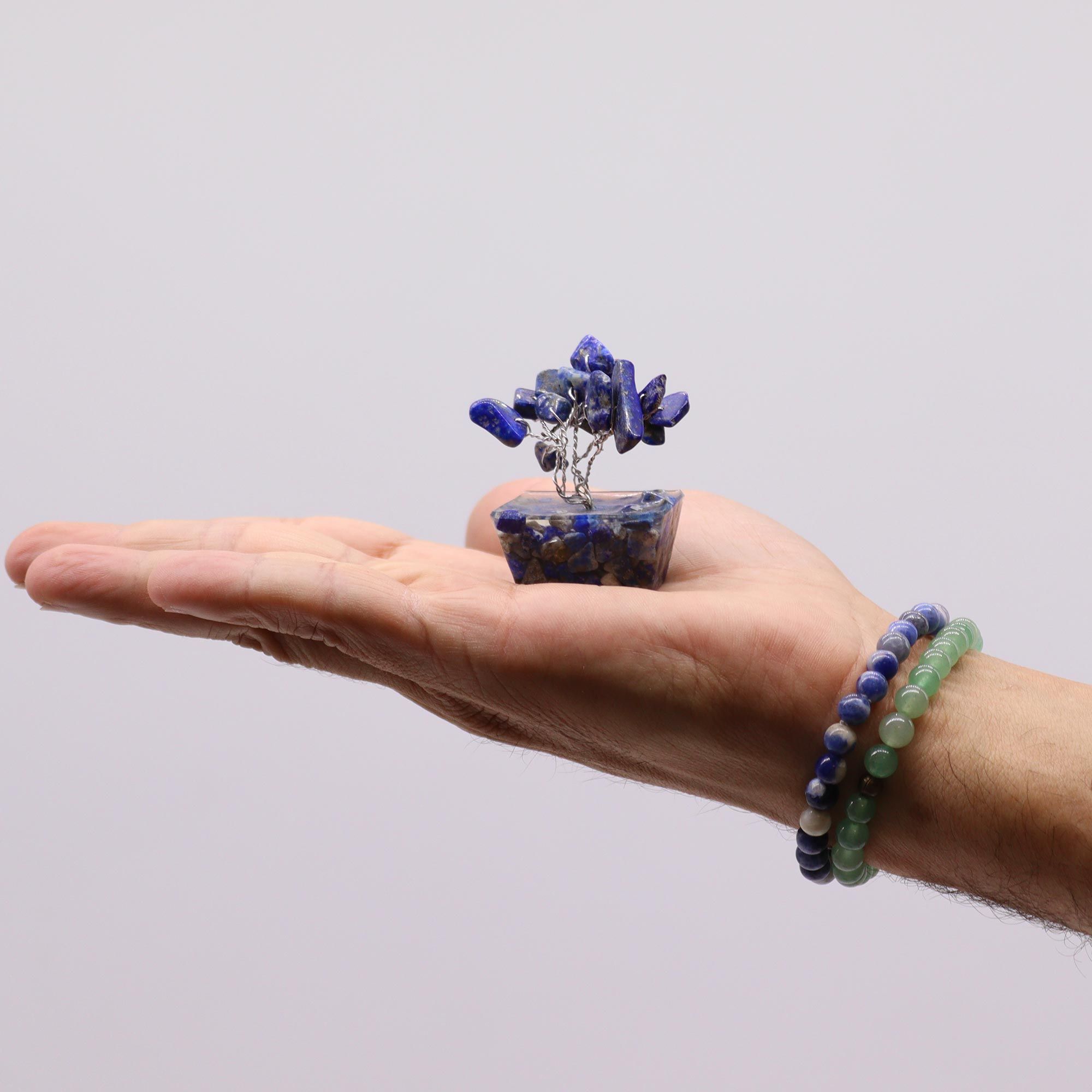 Box of 12 Mini Gemstone Trees On Orgonite Base - Assorted Mix (15 stones) - Image 3