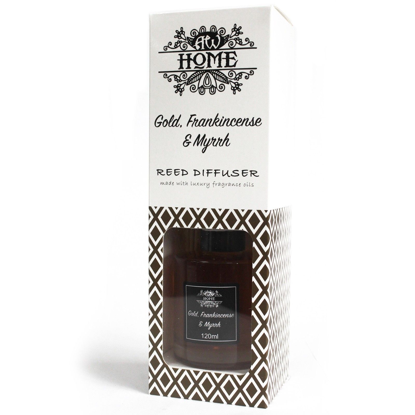 120ml Reed Diffuser - Gold, Frankincense & Myrrh - Image 3