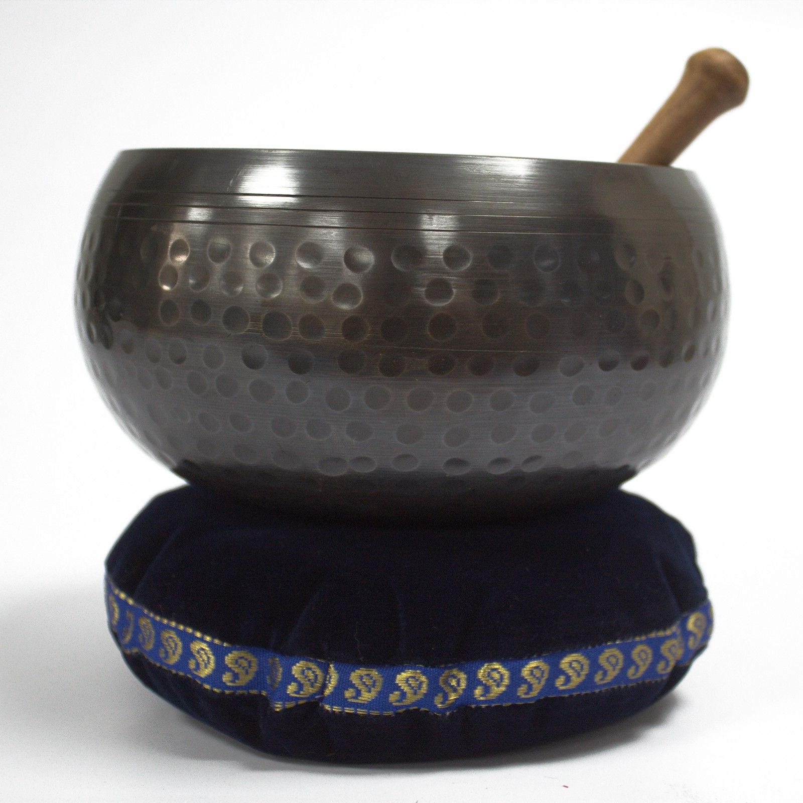 Singing Bowl Velvet Cushion - 16cm - Image 9