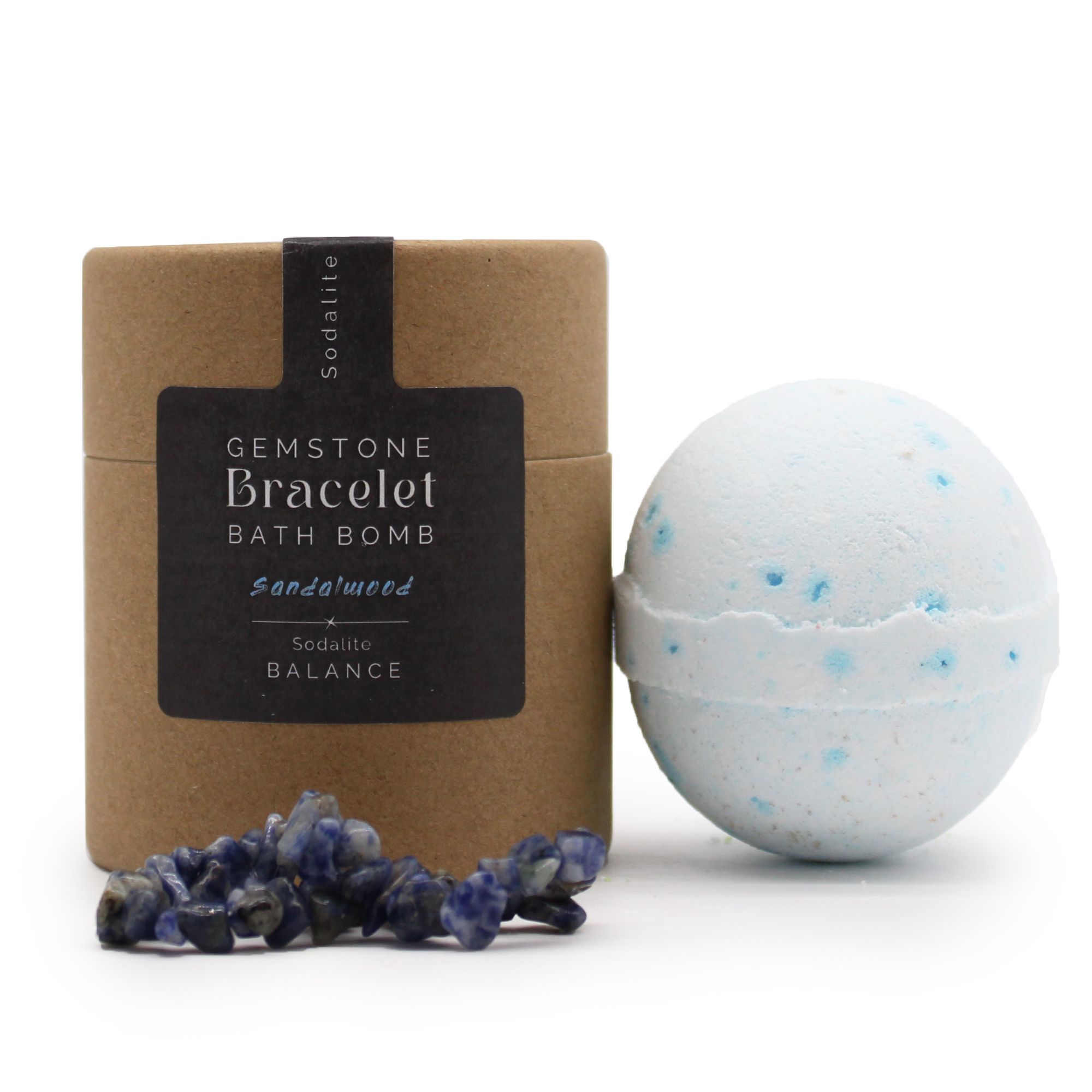 Sodalite Gem Bracelet Bath Bomb - Image 2