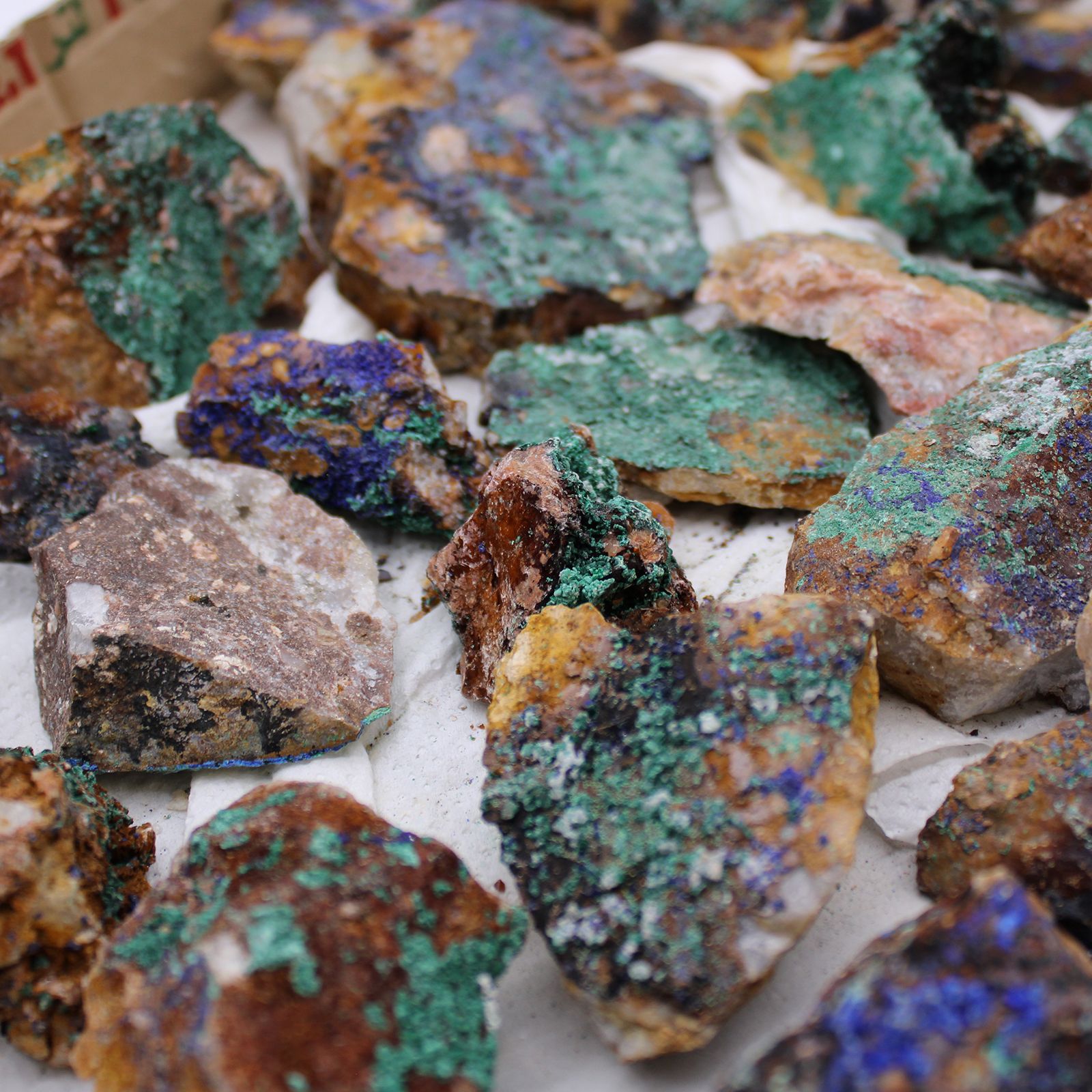Mineral Specimens - Azurite Malachite (approx 20 pieces) - Image 5