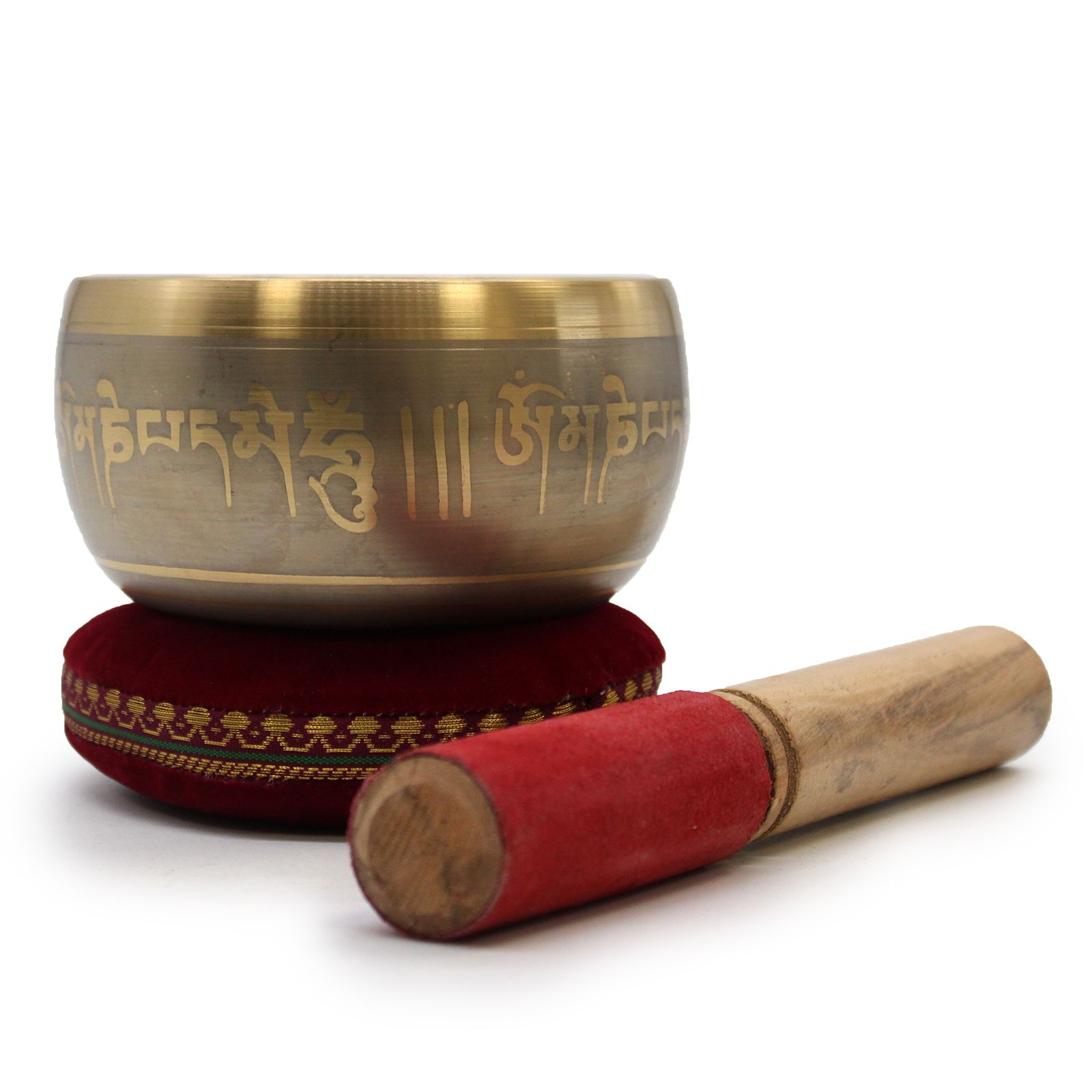 Singing Bowl Velvet Cushion - 11cm - Image 6