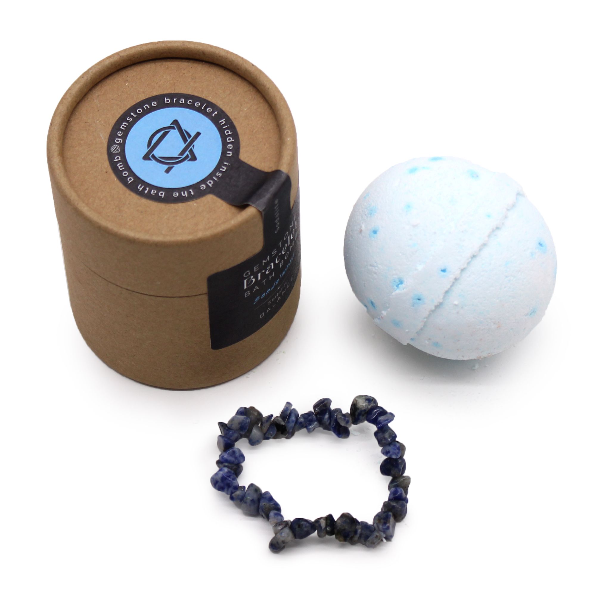 Sodalite Gem Bracelet Bath Bomb - Image 10