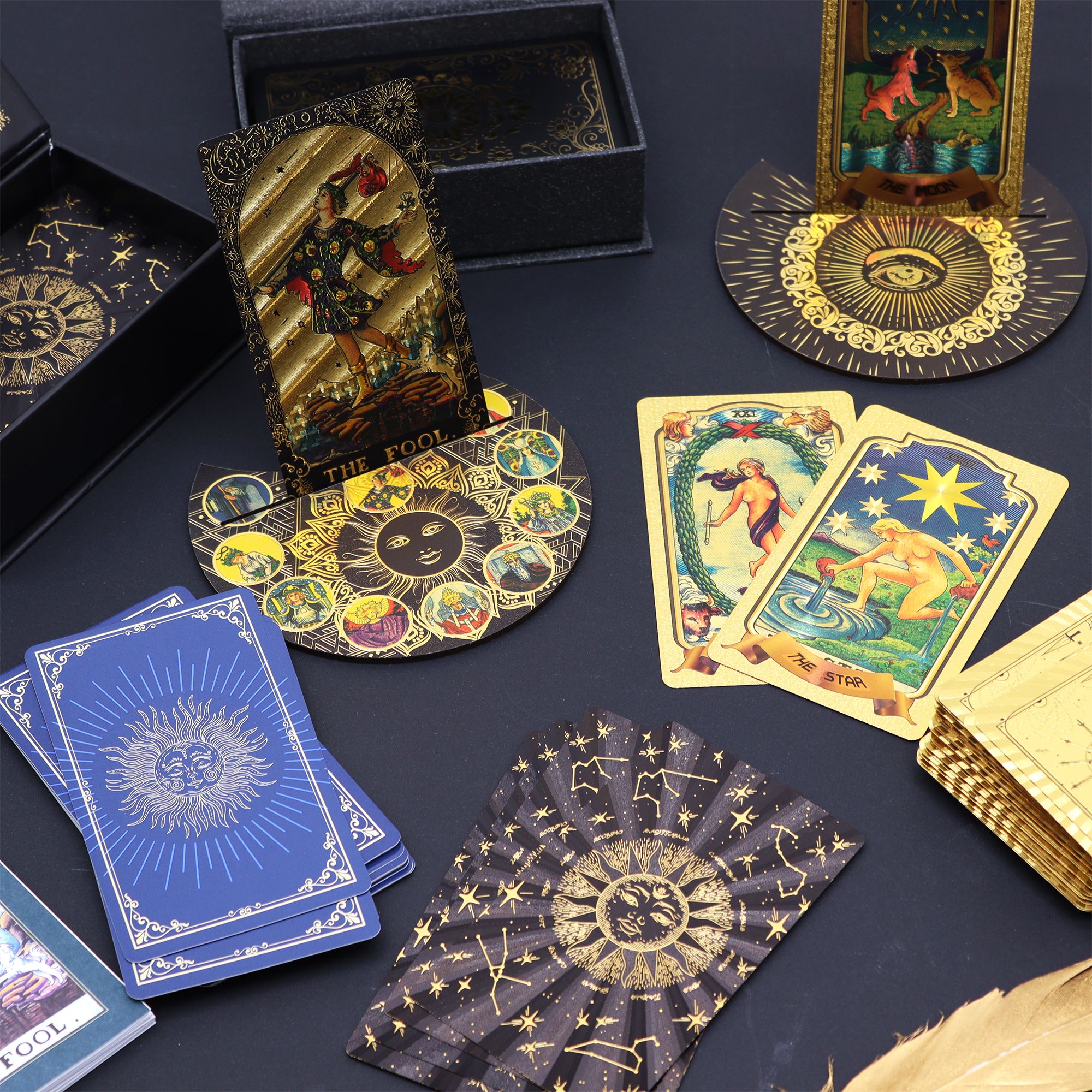 Silver Foil Waite Tarot Card Set - with booklet - Image 6