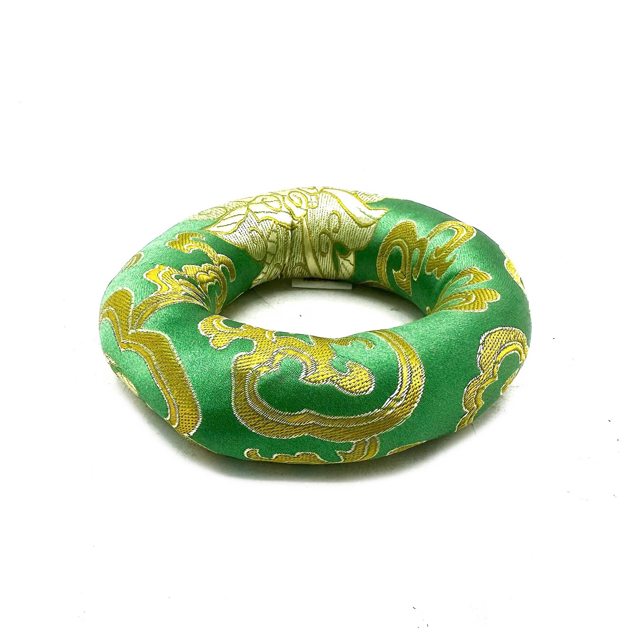Hoop Cushion 10cm (for 12-14cm Singing Bowl) - Green - Image 3