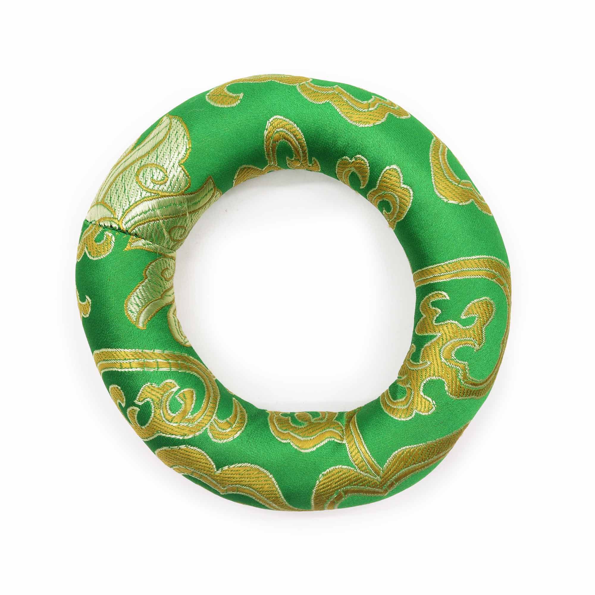 Hoop Cushion 10cm (for 12-14cm Singing Bowl) - Green - Image 2