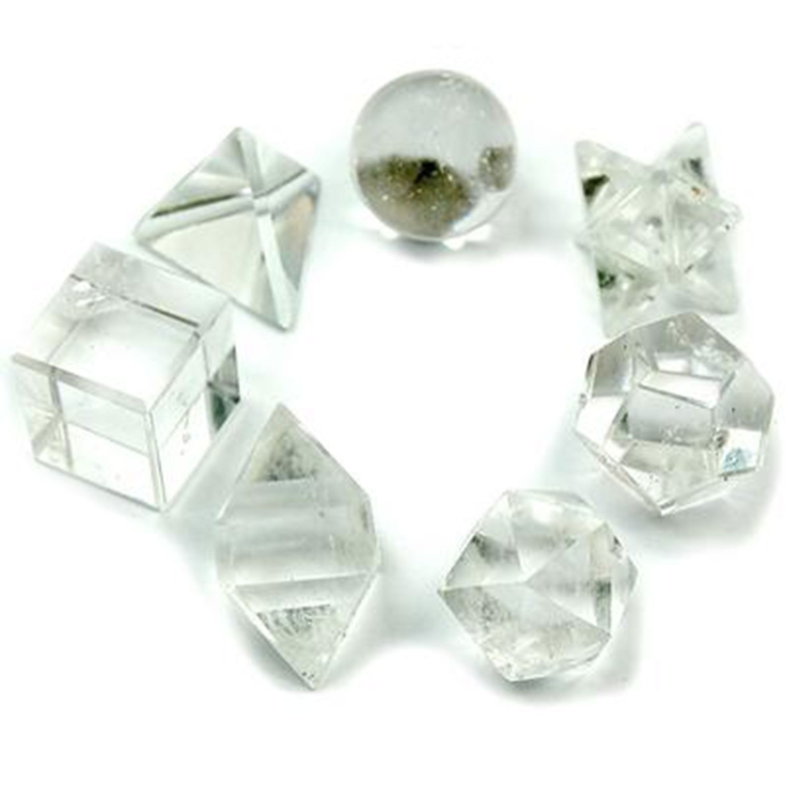 Geometric Seven Piece Crystal Set - Image 4