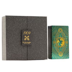 Gold & Turqoice Foil Tarot Card -  Gift Set