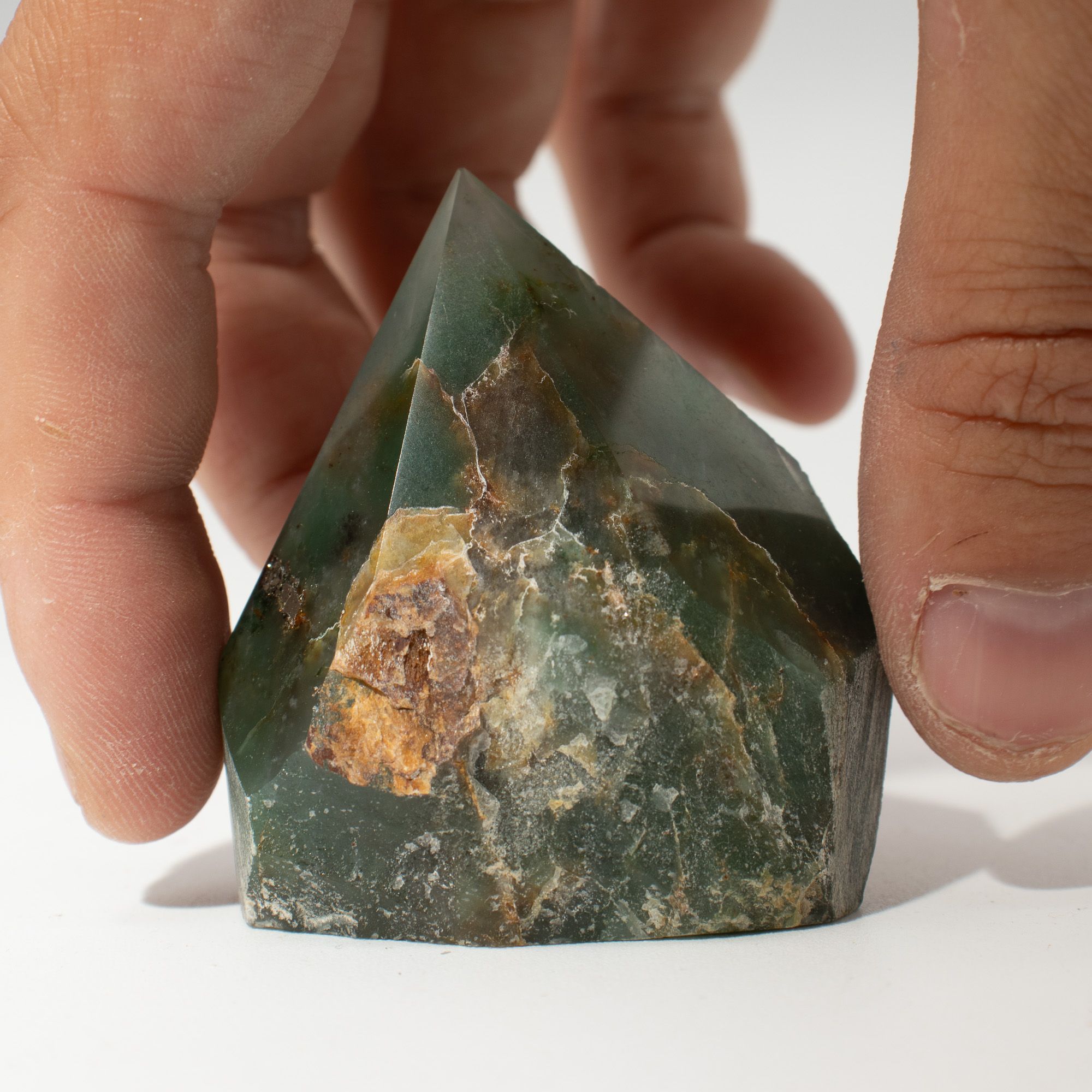 Gemstone Top Polished Points - Green Aventurine (approx 5-6 pieces) - Image 5