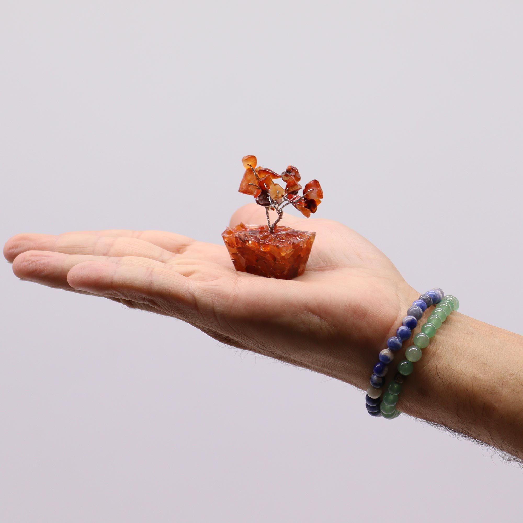 Box of 12 Mini Gemstone Trees On Orgonite Base - Assorted Mix (15 stones) - Image 11