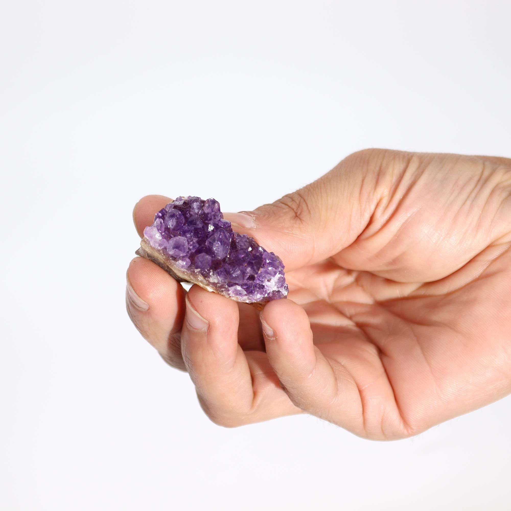 Small Natural High Grade Amethyst Cluster (approx 3-8cm) - Image 3