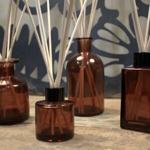 50 ml Round Reed Diffuser bottle - Amber