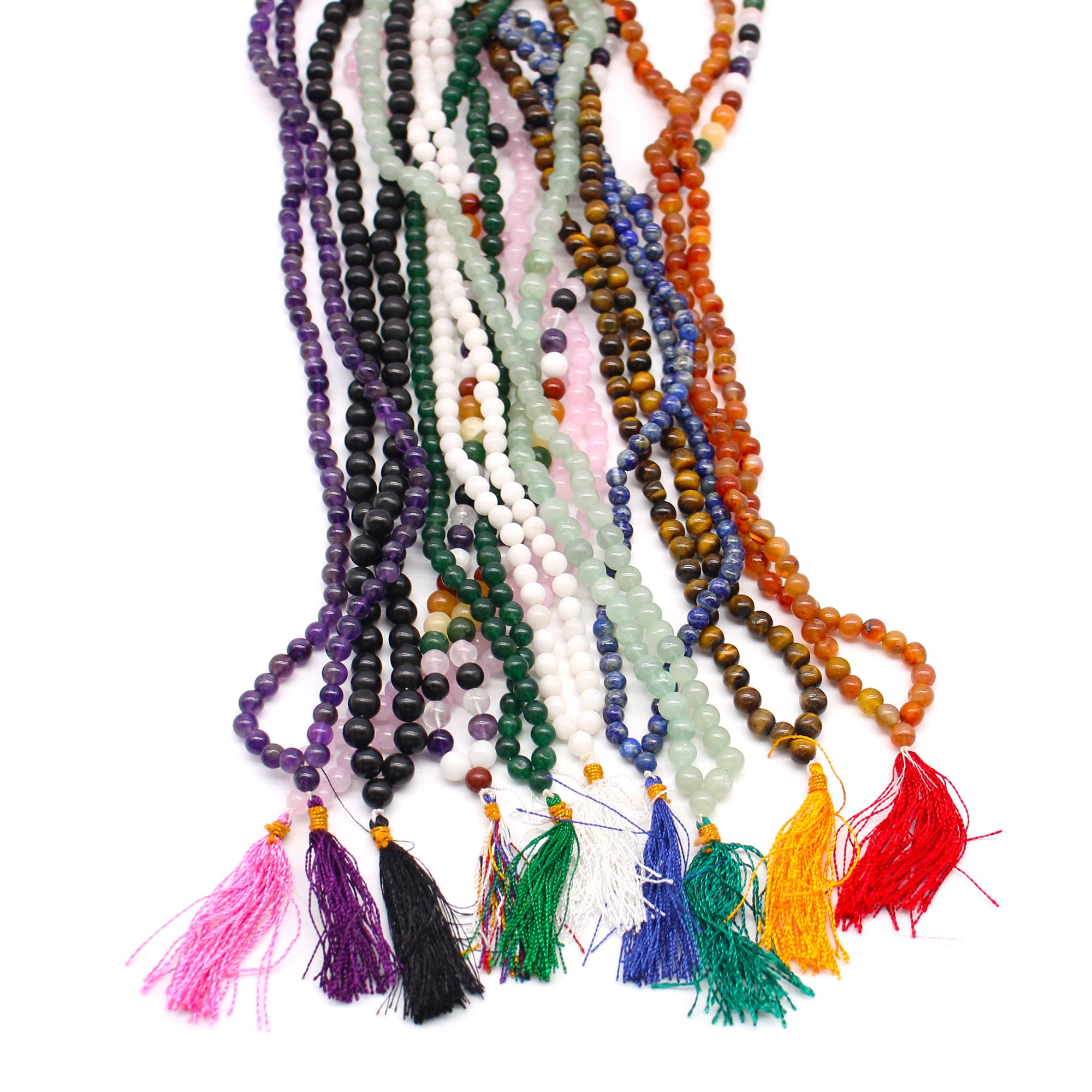 108 Bead Mala - Amethyst - Image 5