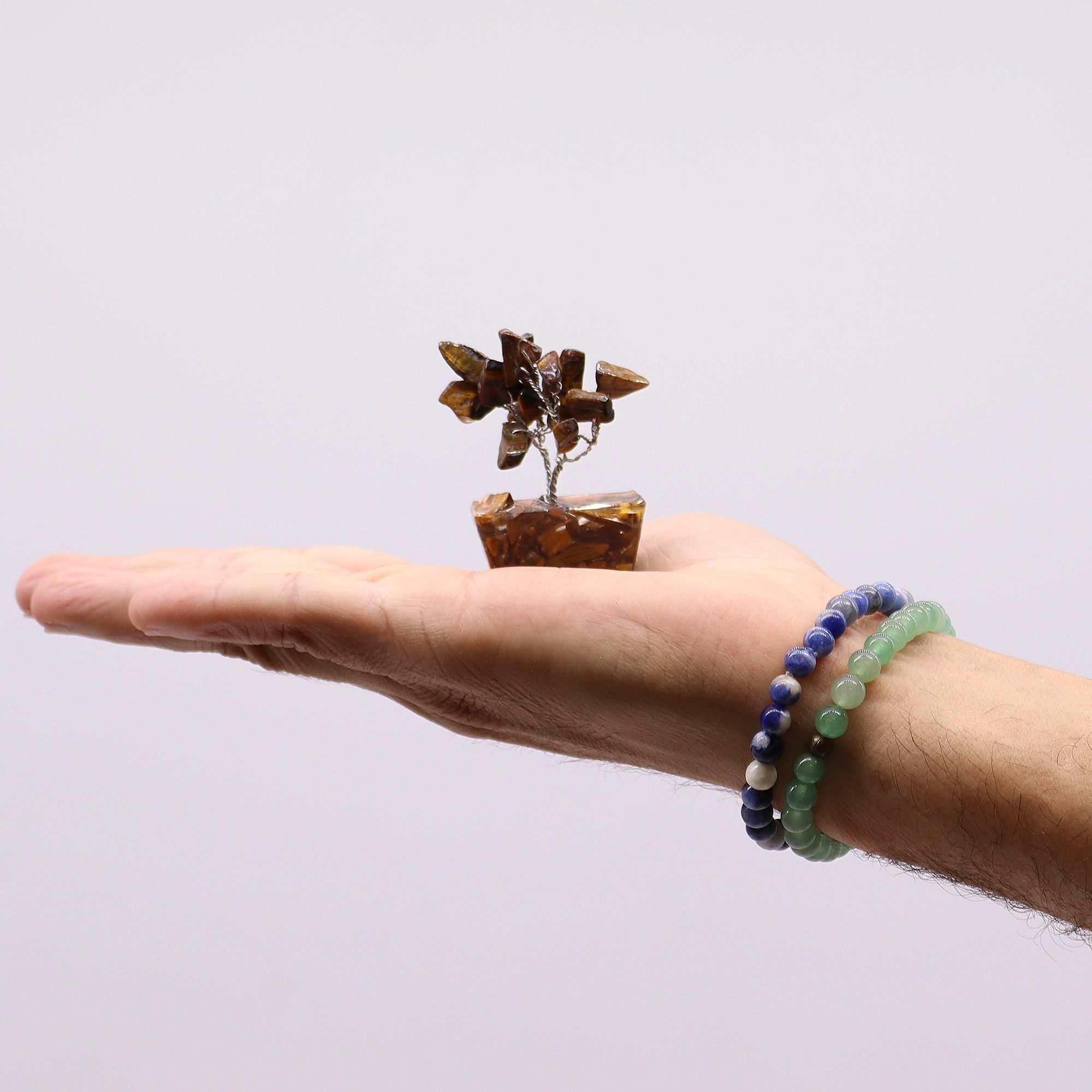 Box of 12 Mini Gemstone Trees On Orgonite Base - Assorted Mix (15 stones) - Image 9