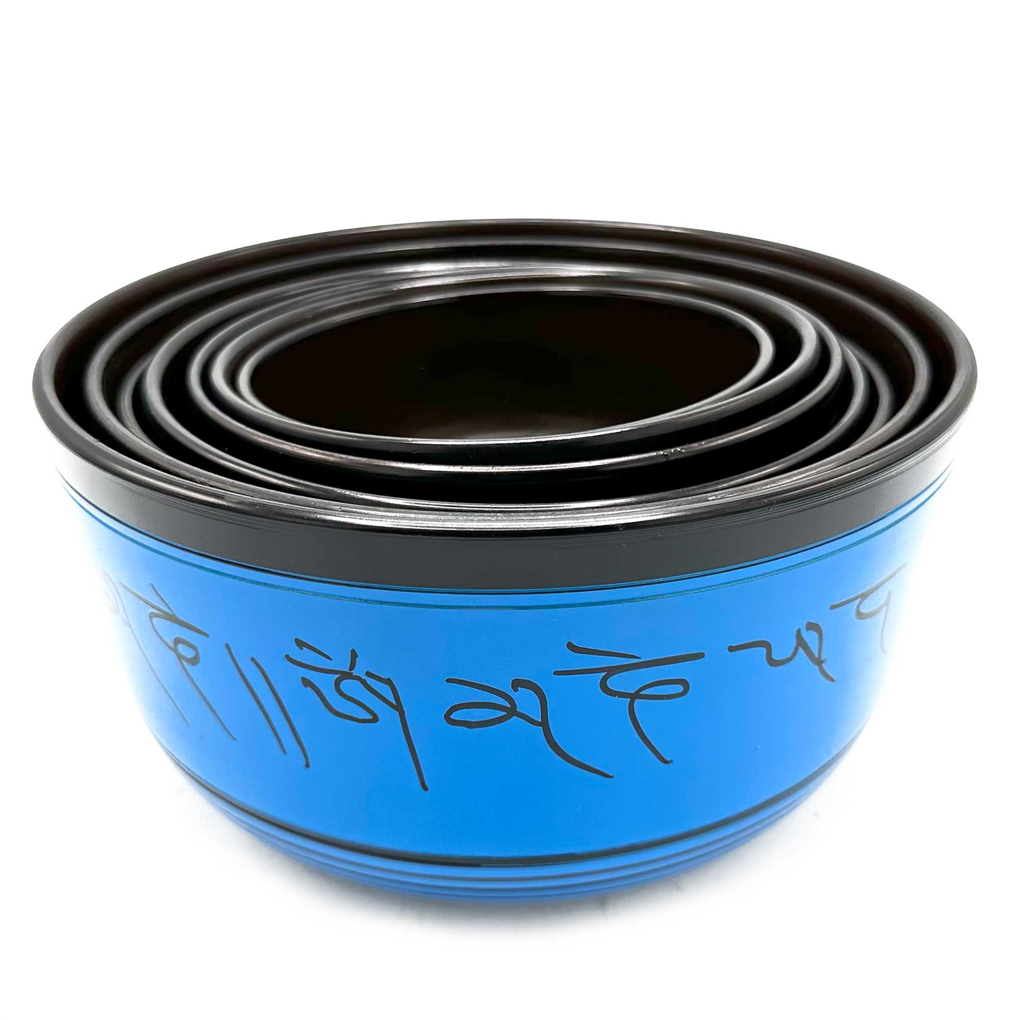 Large Chakra Set of Seven Singing Bowls (19.5-35cm) - Image 6