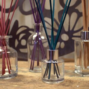 200 ml Round Antique Reed Diffuser Bottle - Clear