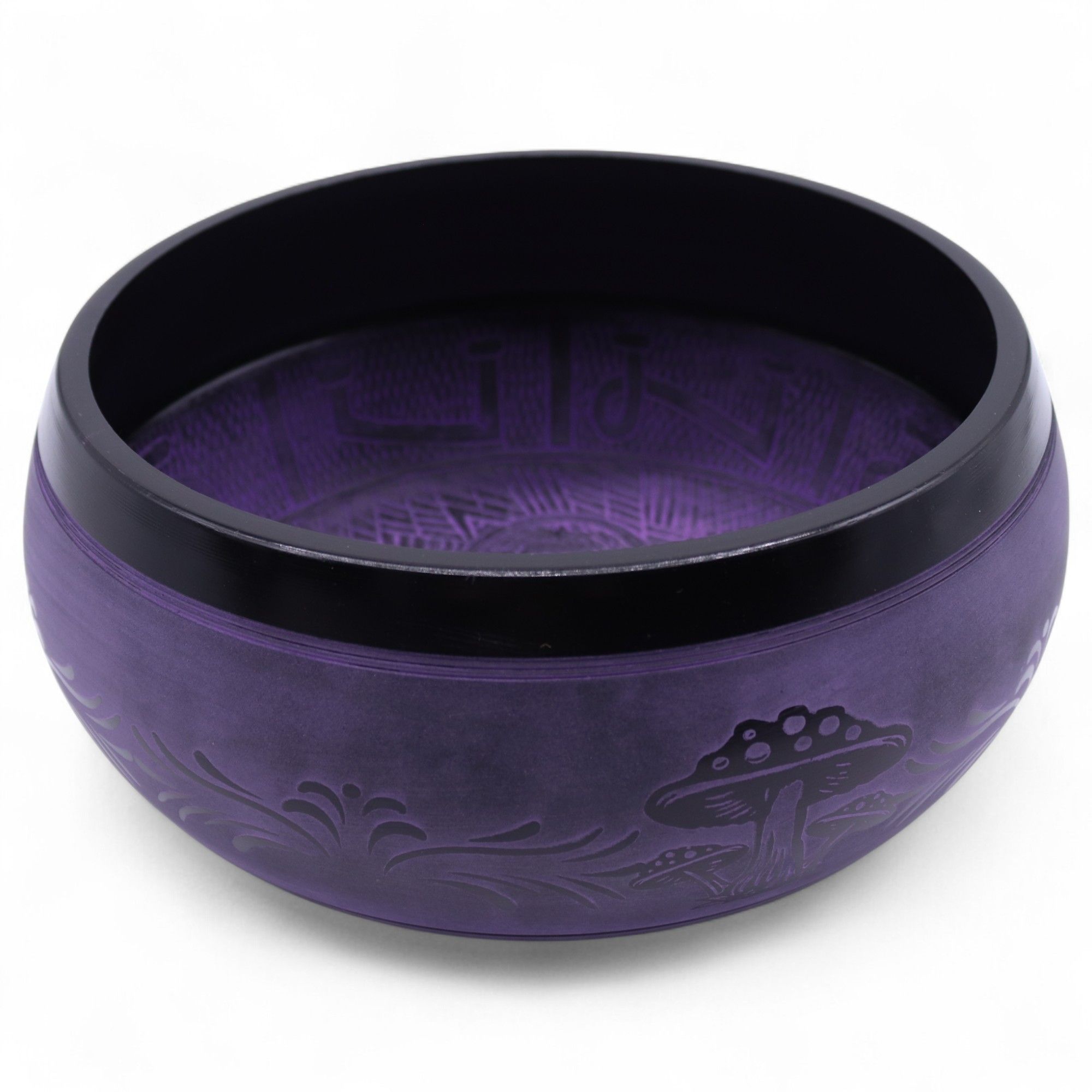 Extra Loud - Mushroom Singing Bowl - Purple Haze (23x10.5cm, 1.3kg)