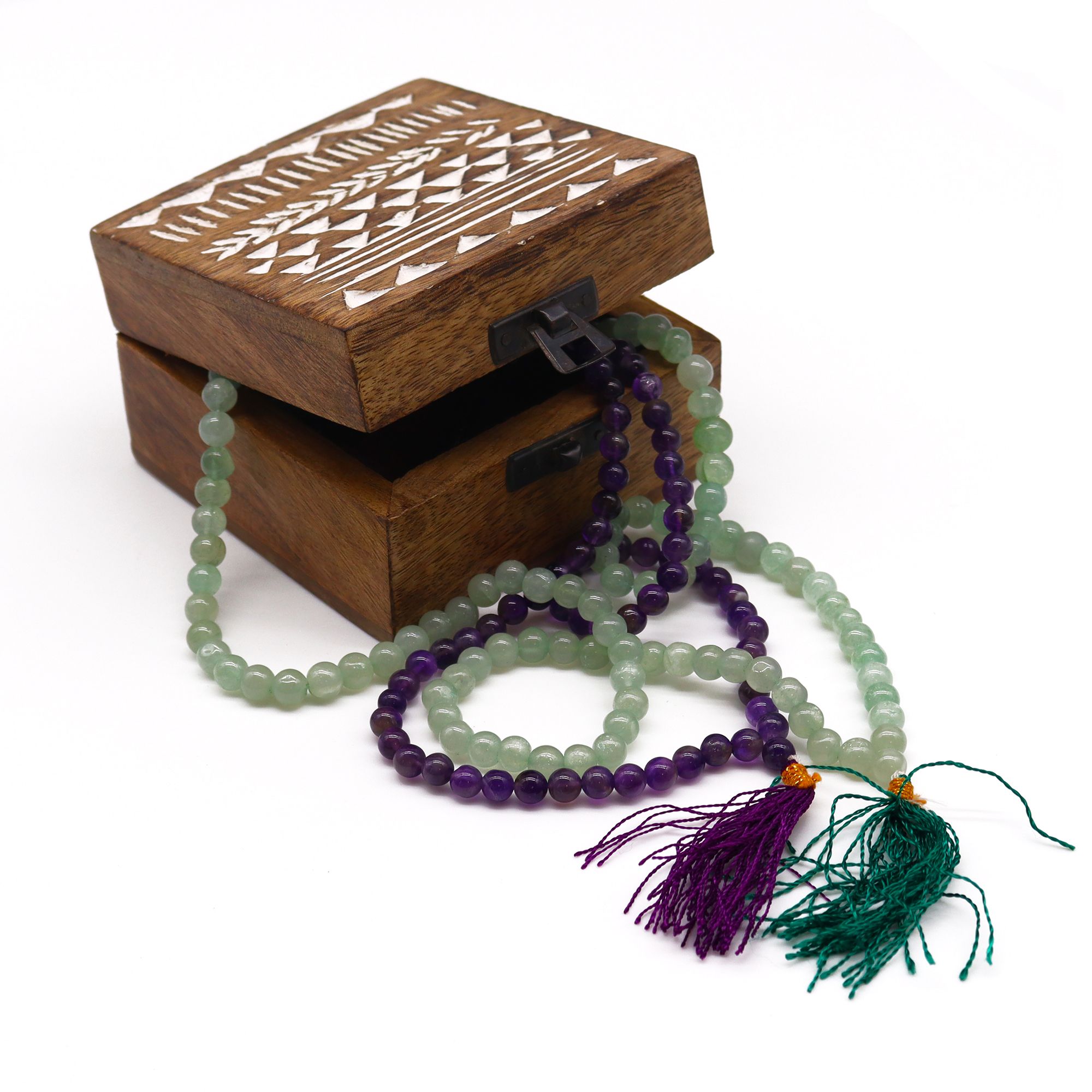 108 Bead Mala - Amethyst - Image 2