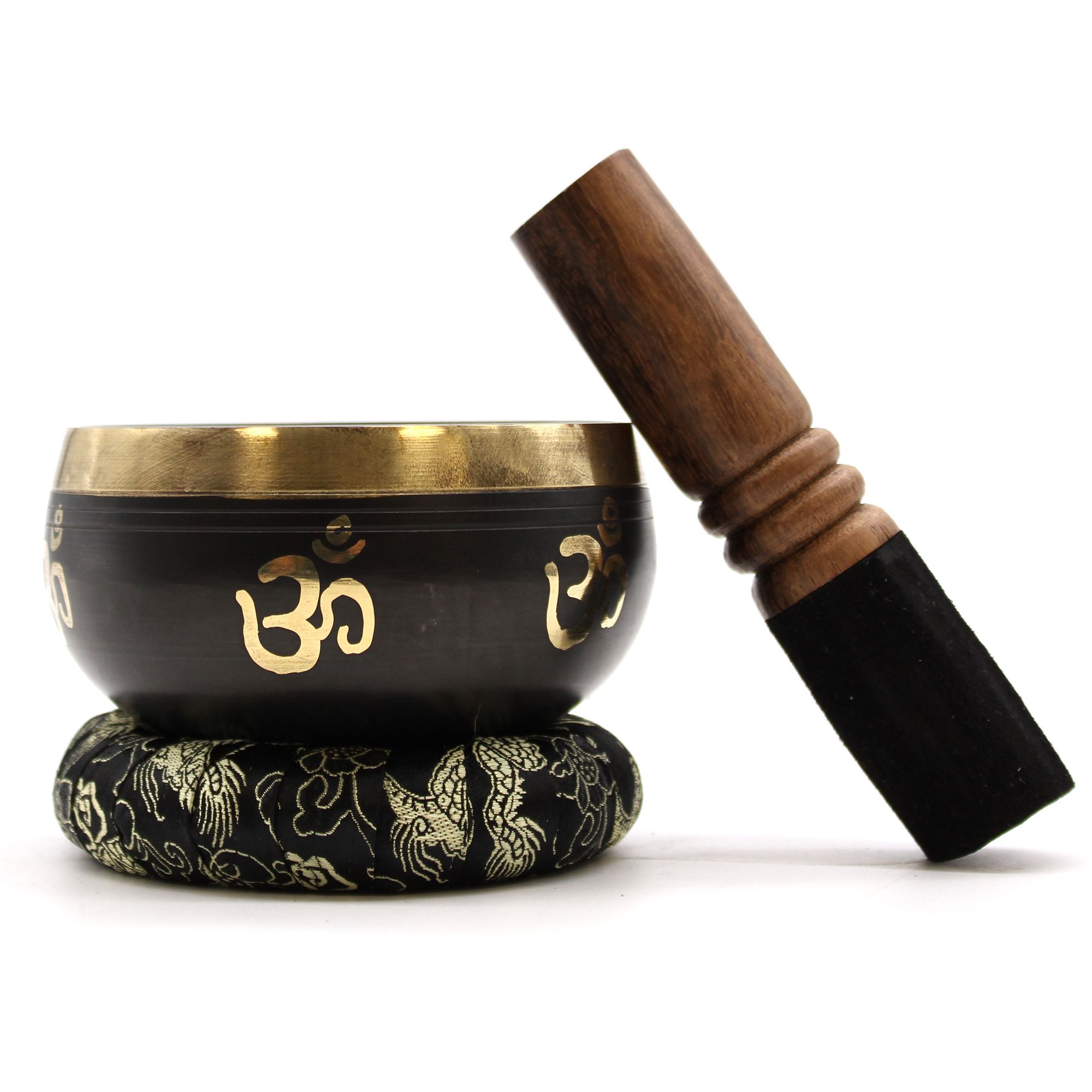 Yoga Om Singing Bowl Set - Image 7