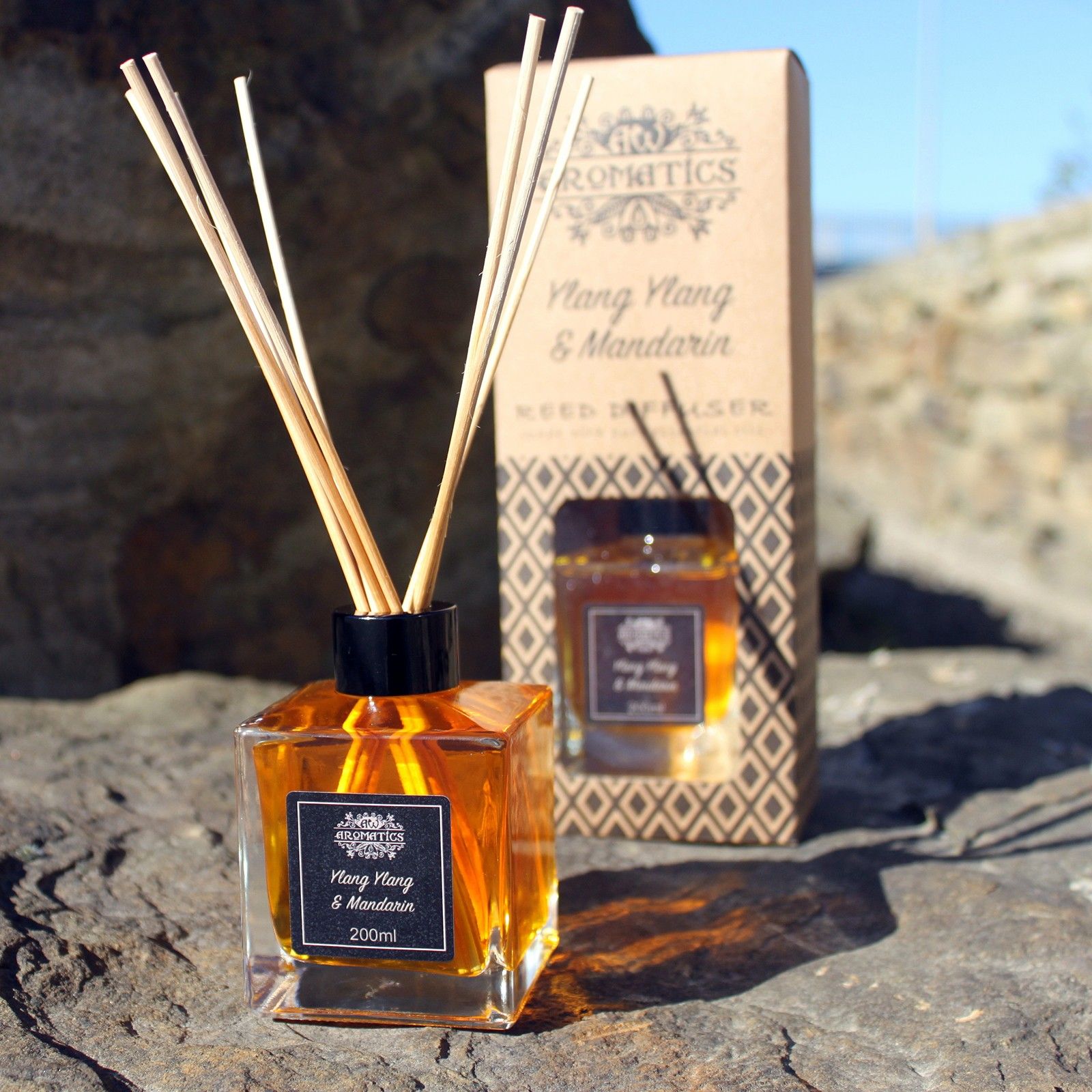 200ml Lavender & Fennel Essential Oil Reed Diffuser - Image 3