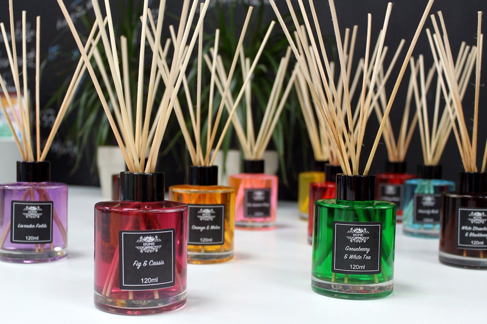 120ml Reed Diffuser - Gooseberry & White Tea - Image 2