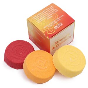 Chakra Bath Fizz - Small box - Strength & Creativity